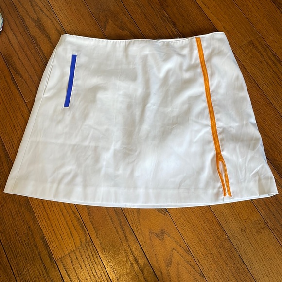 Jupe-Short Annika Cutter & Buck Femme Blanche Taille 6 (golf, Respirante, état Correct)